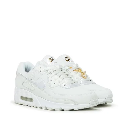 Nike WMNS Air Max 90 (Weiß / Gold)