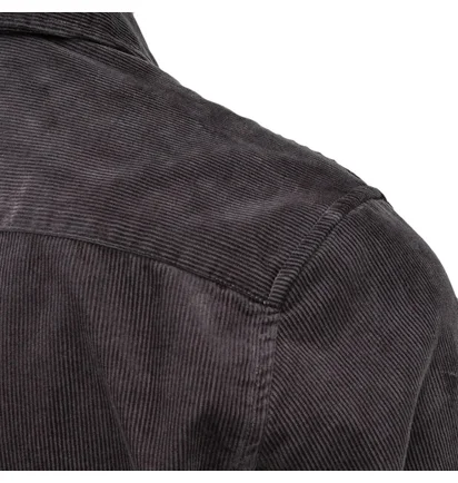 Norse Projects Arnold Corduroy Shirt (Dunkelgrau)