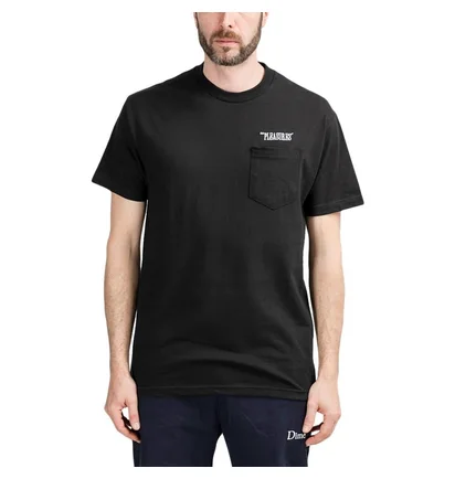 Pleasures Balance Embroidered Pocket Shirt (Schwarz)