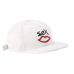 Sex Skateboards Sex Logo 6 Panel Cap (Weiß)