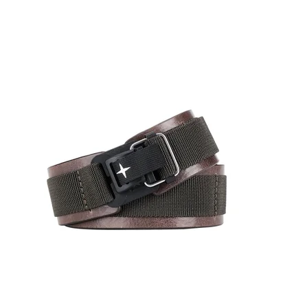 Stone Island Belt (Olive / Braun)