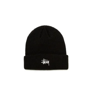 Stüssy Basic Cuff Beanie (Schwarz)