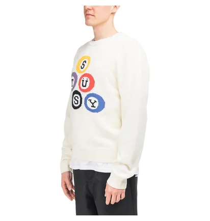 Stüssy Billiard Sweater (Natural)