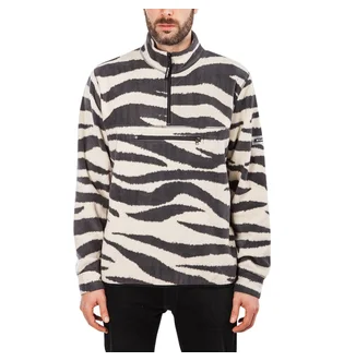 Stüssy Polar Fleece Mock Neck (Zebra)