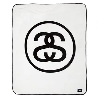 Stüssy SS FA18 Fleece Blanket (Weiß)
