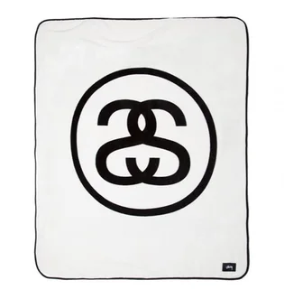 Stüssy SS FA18 Fleece Blanket (Weiß)