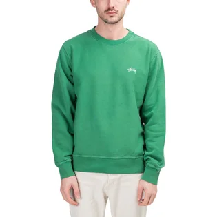 Stüssy Stock Logo Crewneck (Grün)