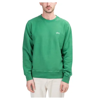 Stüssy Stock Logo Crewneck (Grün)