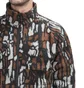 Stüssy Tree Bark Fleece Jacket (Braun / Schwarz)