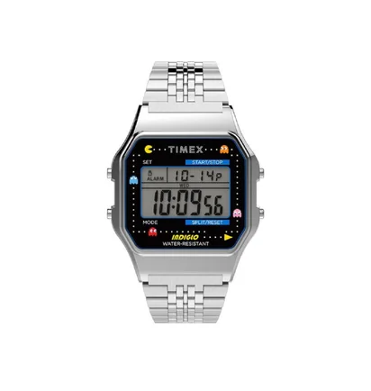 Timex Archive T80 X PAC-MAN 34mm (Silber)