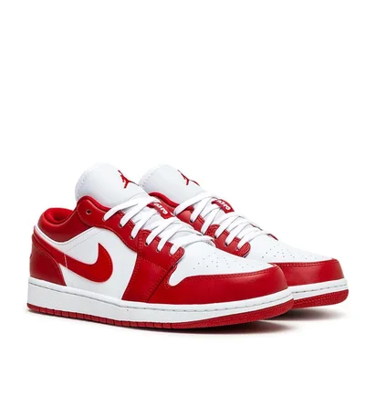 Air Jordan 1 Low (Rot / Weiß)
