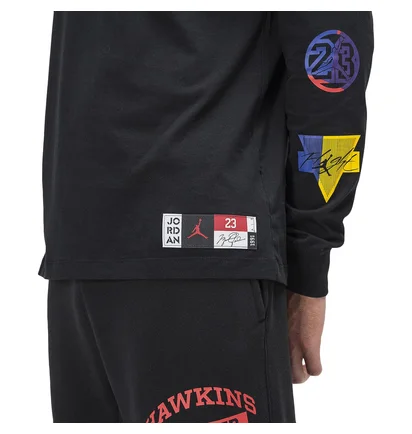 Air Jordan DNA Longsleeve (Schwarz)