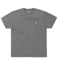 Carhartt WIP S/S Chase T-Shirt (Dunkelgrau)