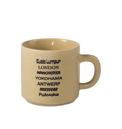 Carhartt WIP Coffee Mug (Beige / Schwarz)