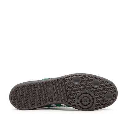 adidas Samba OG (Weiß / Grün / Grau)