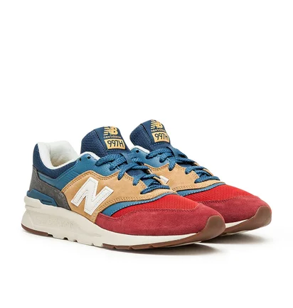 New Balance CM997HVT (Rot / Gelb / Blau)