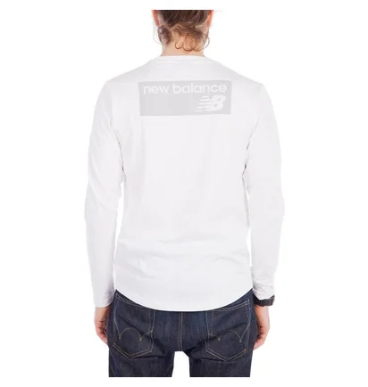 New Balance MT 81573 NB Athletics Classic Long Sleeve (Weiß)
