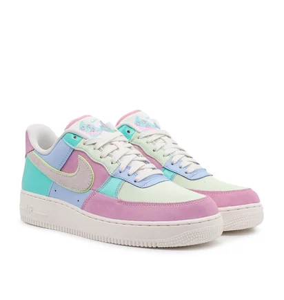 Nike Air Force 1 '07 QS 'Easter Pack 18' (Hellblau / Beige / Türkis / Pink)