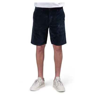 Norse Projects Aros Corduroy Shorts (Dunkelblau)