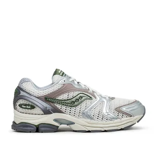 Saucony x Minted NY ProGrid Triumph 4 (Weiß / Silber / Grün)