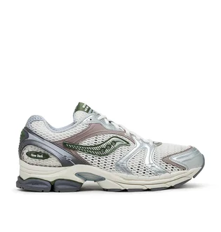Saucony x Minted NY ProGrid Triumph 4 (Weiß / Silber / Grün)