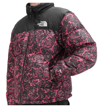 The North Face M 1996 Retro Nuptse Jacket (Rosa / Rot / Schwarz)
