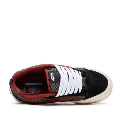 Vans Vault Knu-Skool LX (Oliv / Schwarz / Rot)