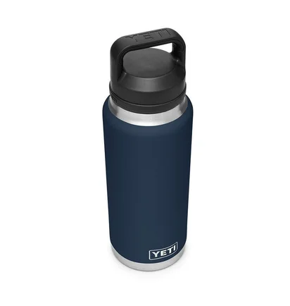 Yeti Rambler 36oz (1065ml) Flasche mit Chug Cap (Navy)
