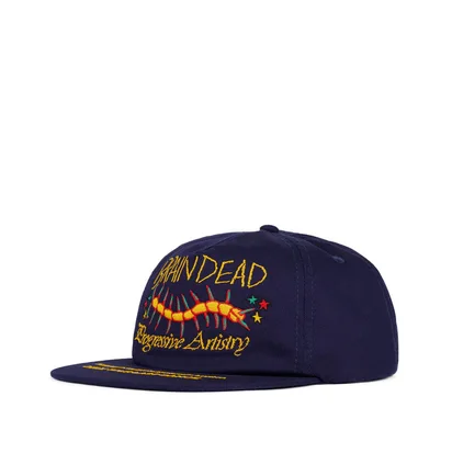 Brain Dead last Dance 5 Panel Hat (Navy)