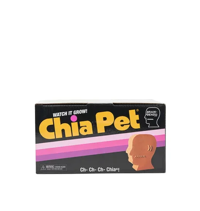 Brain Dead Logohead Chia Pet (Braun)