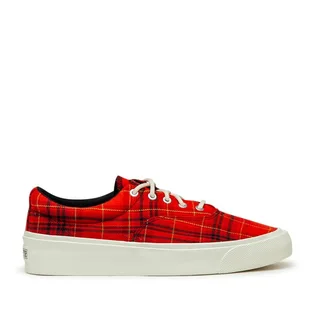 Converse Skid Grip OX 'Twisted Plaid' (Rot / Multi)