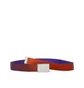 Dime Desert Leather Belt (Braun / Lila)