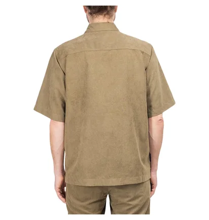 Han Kjobenhavn Boxy Short Sleeve Shirt (Braun)