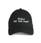 NASASEASONS Cap 'Single For The Night' (Schwarz / Weiß)