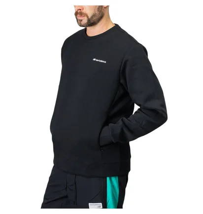 New Balance MT93531 BK Sport Style Core Crewneck (Schwarz)