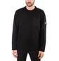 Stone Island Knitwear Sweat Shirt (Schwarz)