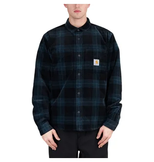 Carhartt WIP Ginnis Shirt Jac (Schwarz / Grün)