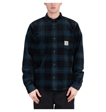 Carhartt WIP Ginnis Shirt Jac (Schwarz / Grün)