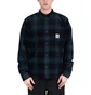 Carhartt WIP Ginnis Shirt Jac (Schwarz / Grün)