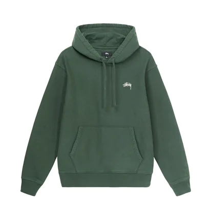 Stüssy Stock Logo Hood (Grün)