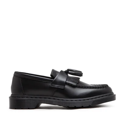 Dr. Martens Adrian Mono Leather Loafers (Schwarz)