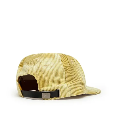 Brain Dead Bleach Cord Logo Head 5-Panel Cap (Gold)