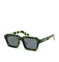 Brain Dead Staunton Sunglasses (Schwarz / Grün)