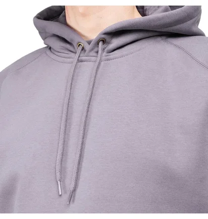 Carhartt WIP Hooded Chase Sweat (Purple / Gold)