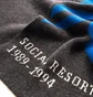 Han Kjobenhavn Scarf (Schwarz / Blau)