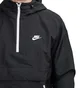 Nike Hooded Woven Anorak (Schwarz)
