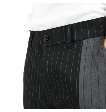 Pleasures Shock Stripe Pants (Schwarz / Grau)