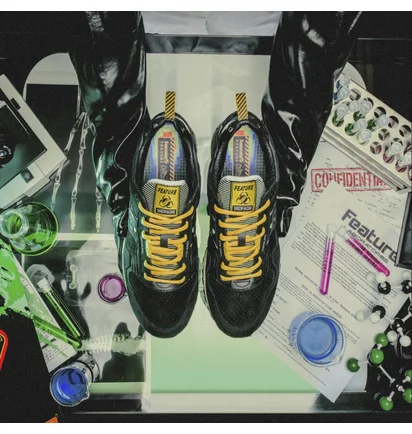 Saucony x Feature LV Shadow 5000 'Dreamland' (Schwarz)