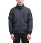 Stone Island Garment Dyed Nylon Down Jacket (Navy)