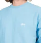 Stüssy Overdyed Stock Logo Crewneck (Blau)